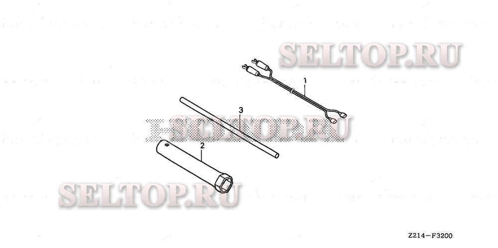 Инструмент, провод зарядки для Honda EM6500SXK1 AT