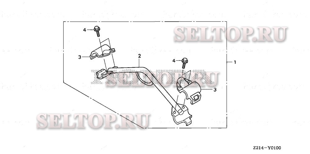 Подвеска для Honda EM6500SXK2 AT