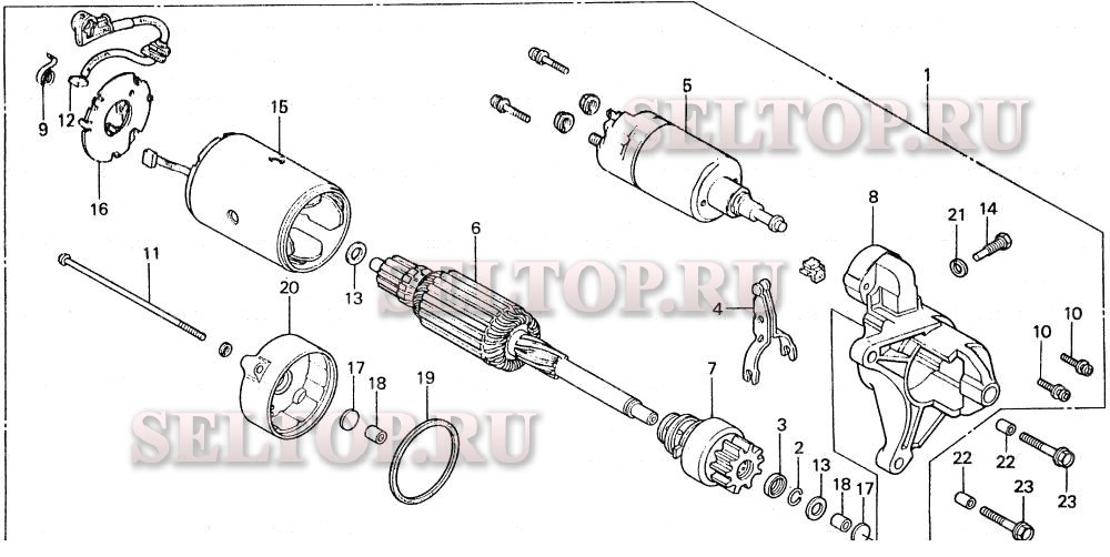 Стартер для Honda ES3500K2 A