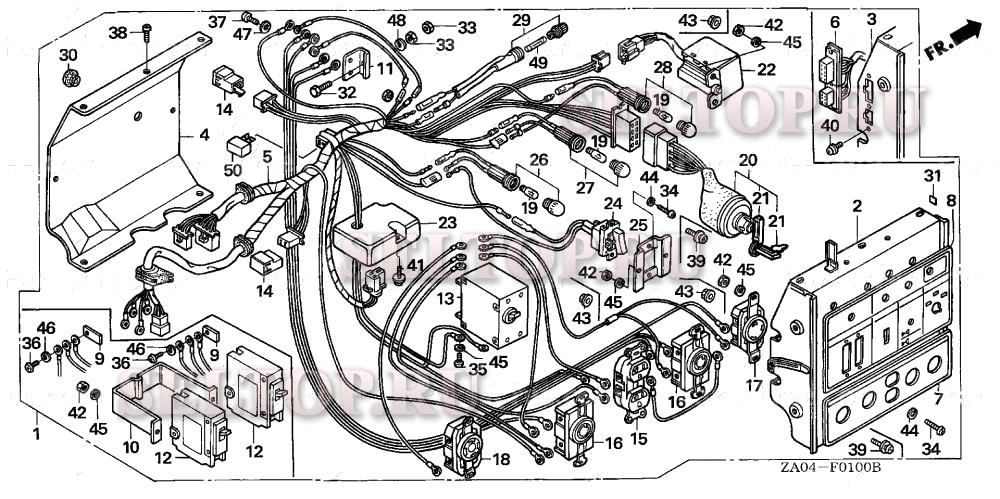 Блок управления (1) для Honda ES6500K2 A