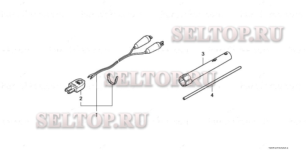 Провод для зарядки, штепсельная розетка, инструмент для Honda EU2000I A