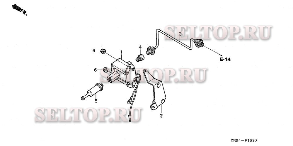 Топливный насос для Honda EV6010 AN