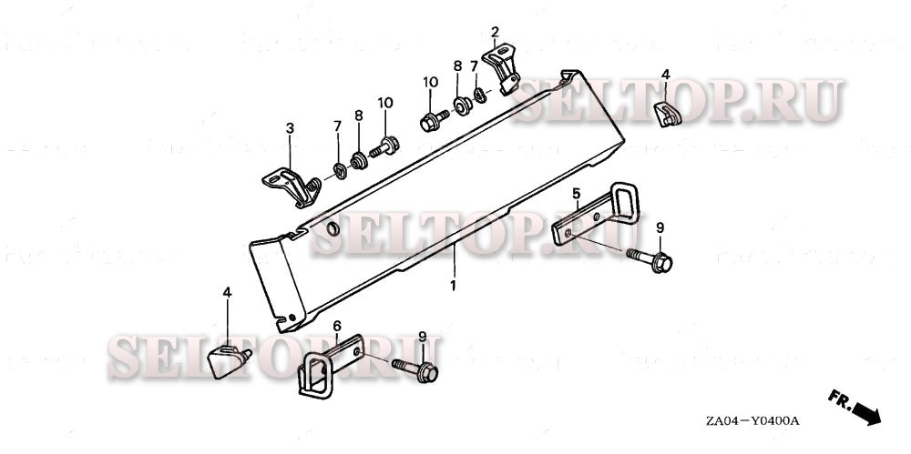 Top lid для Honda EX5500K2 A/A