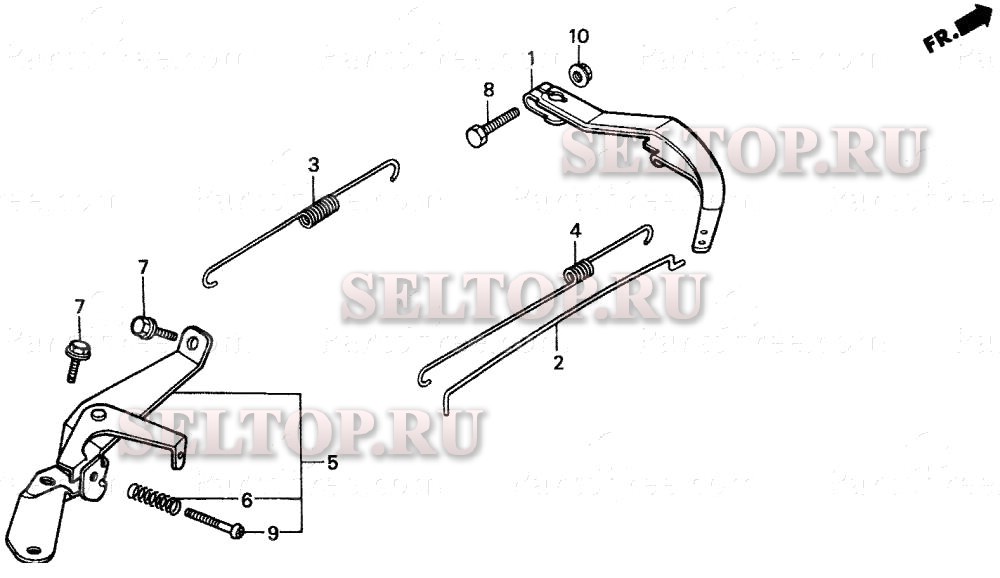 Управление для Honda EZ1400 A
