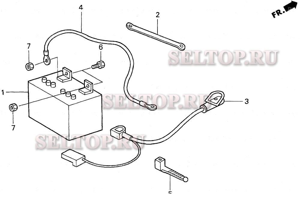 Аккумулятор для Honda HA4120 H48A