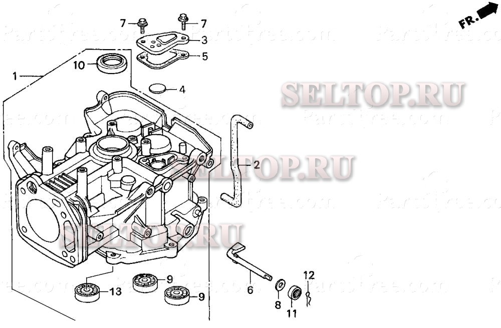Цилиндр для Honda H1011R SA