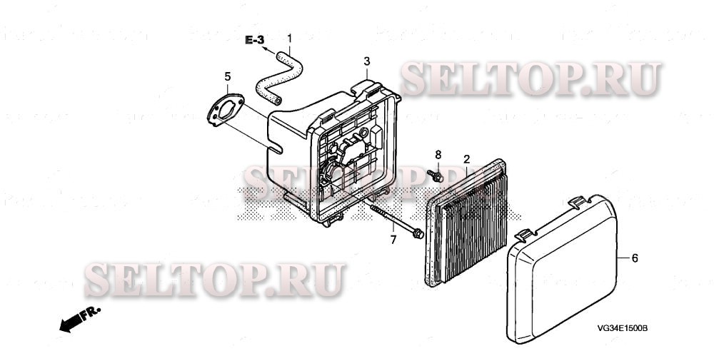 Воздушный фильтр для Honda HRS216K1 SDA