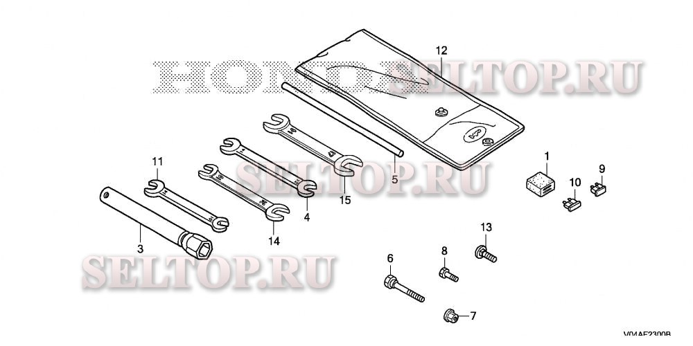 Инструмент для Honda HSS724A AW