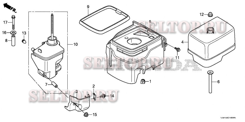 Воздушный фильтр для Honda HSS928A AWD