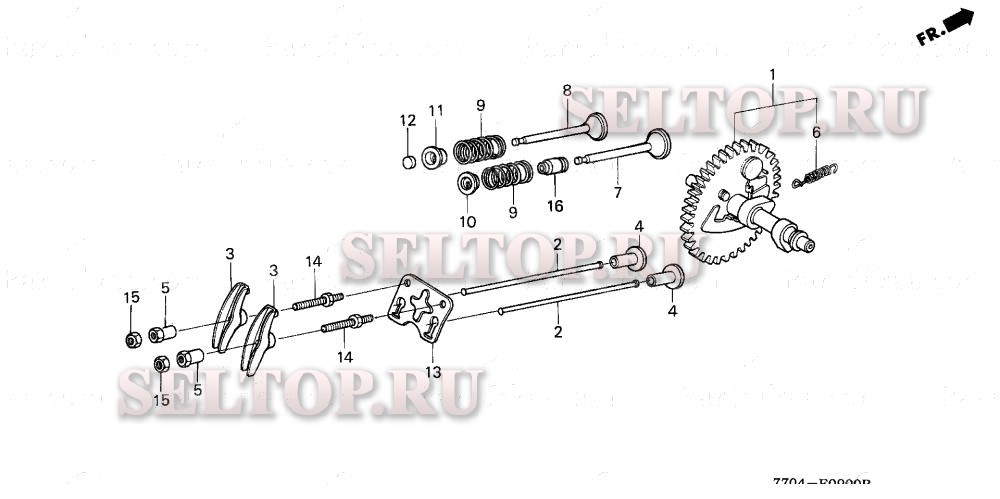 Распредвал для Honda FR600 A