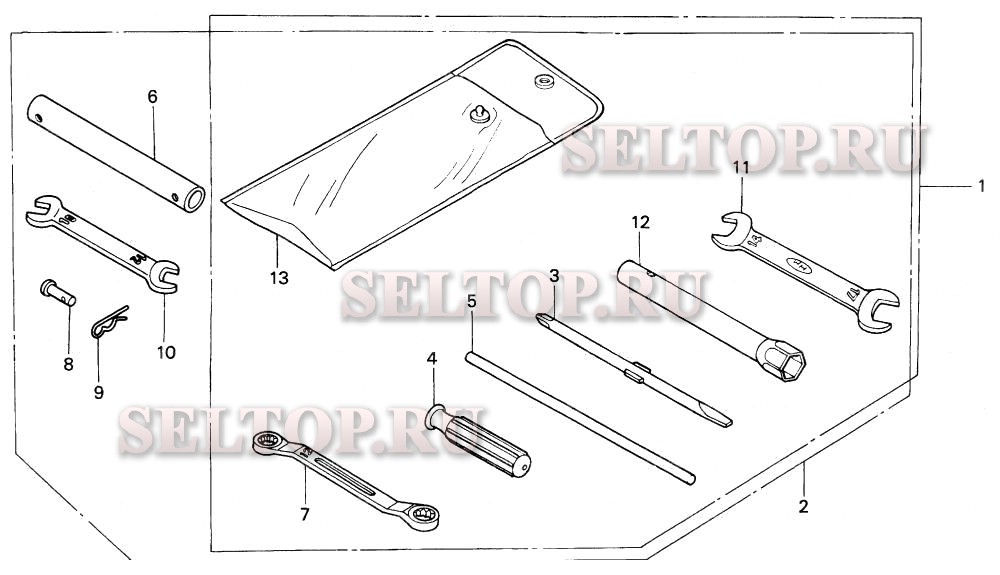 Инструмент для Honda FR600 AC/D
