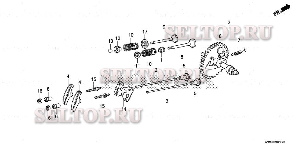 Распредвал для Honda FRC800K1 A