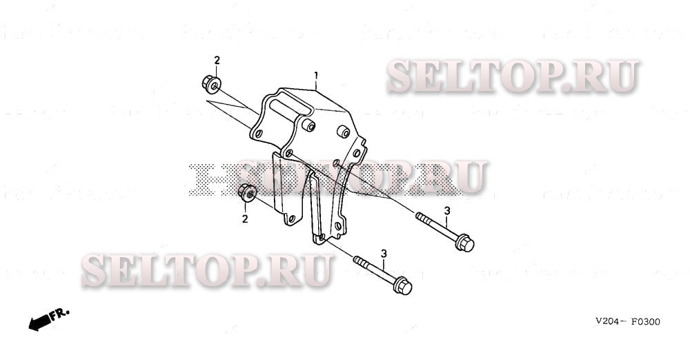 Колонка ручки для Honda FRC800K1 A