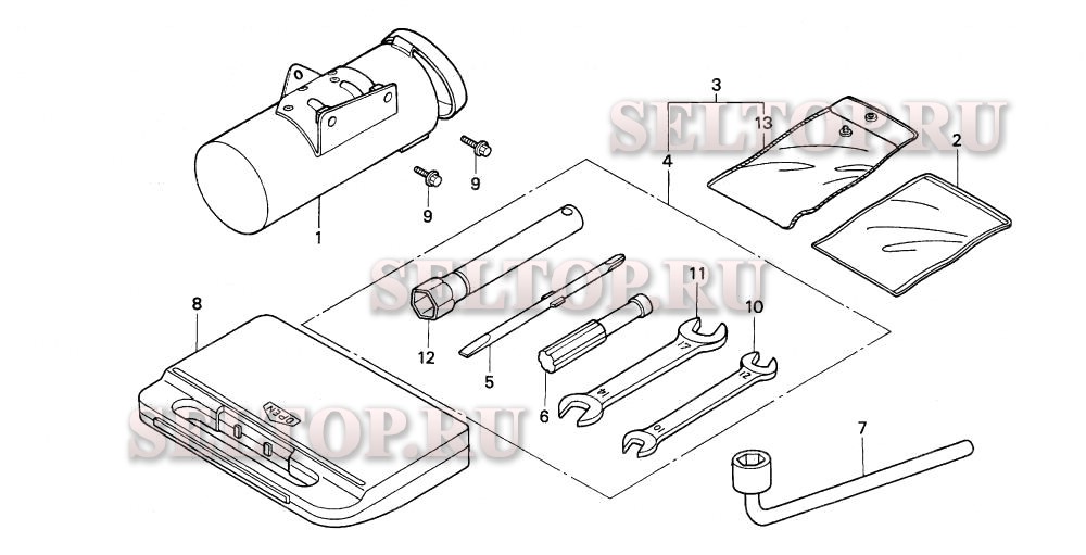 Инструмент для Honda H5013 A4/C