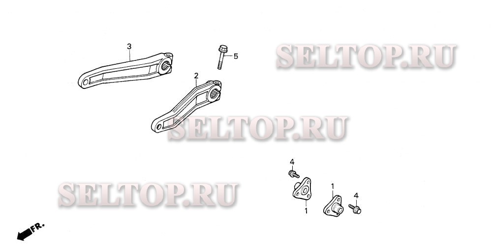 Передняя рукоятка подъема для Honda H5013 AC4/B