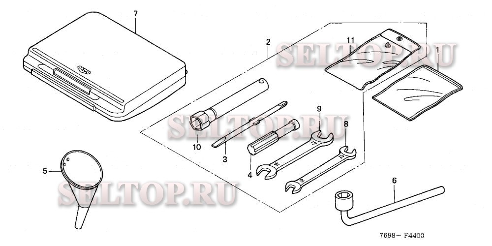 Инструмент для Honda H5518 NA2/D