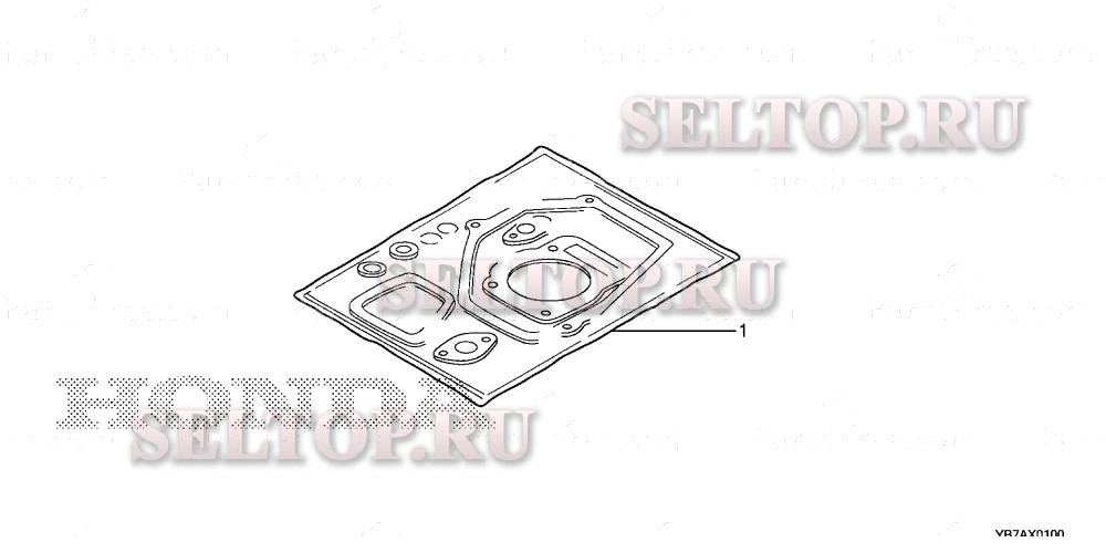 Комплект прокладок для Honda WH15XK1 AC1