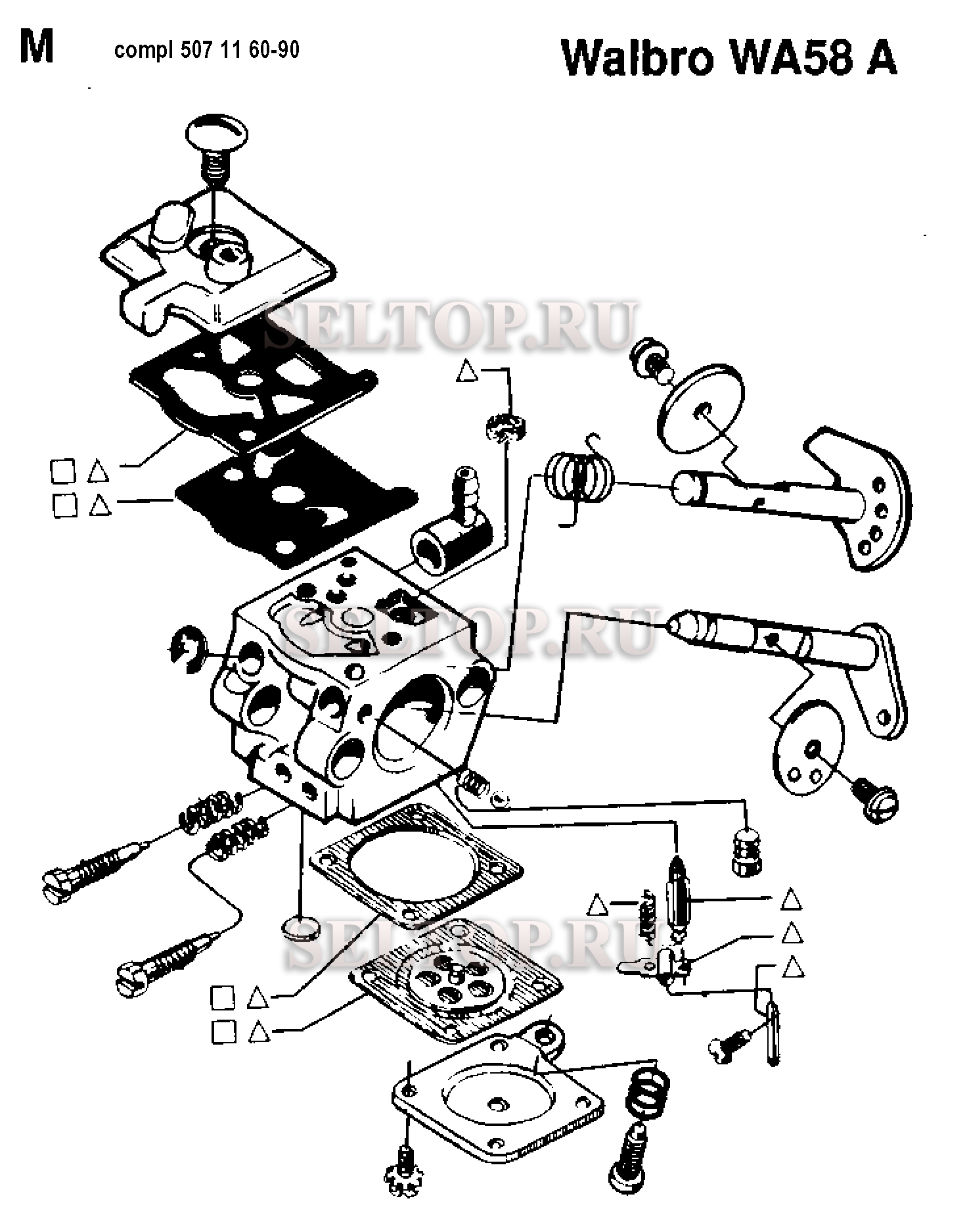 Husqvarna 240 схема