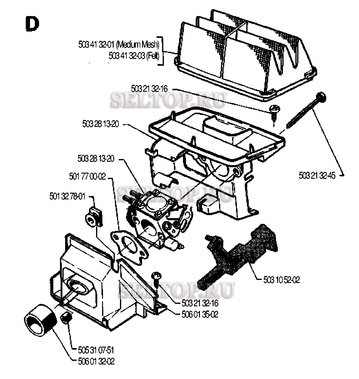 Husqvarna cheap 40 carburetor