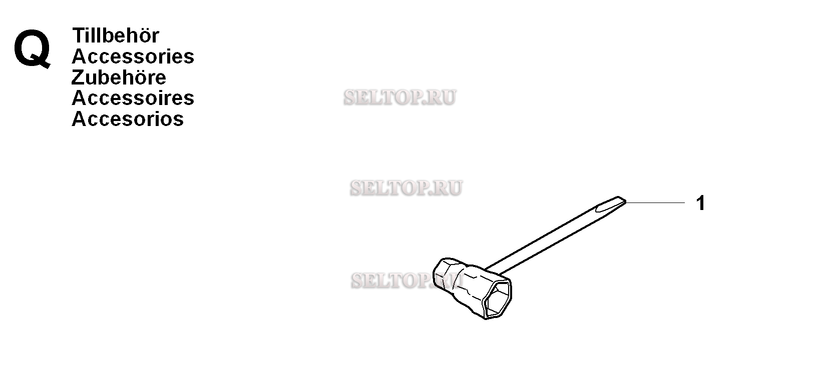 Аксессуары для бензопилы Husqvarna 435 E (с 2008-05)