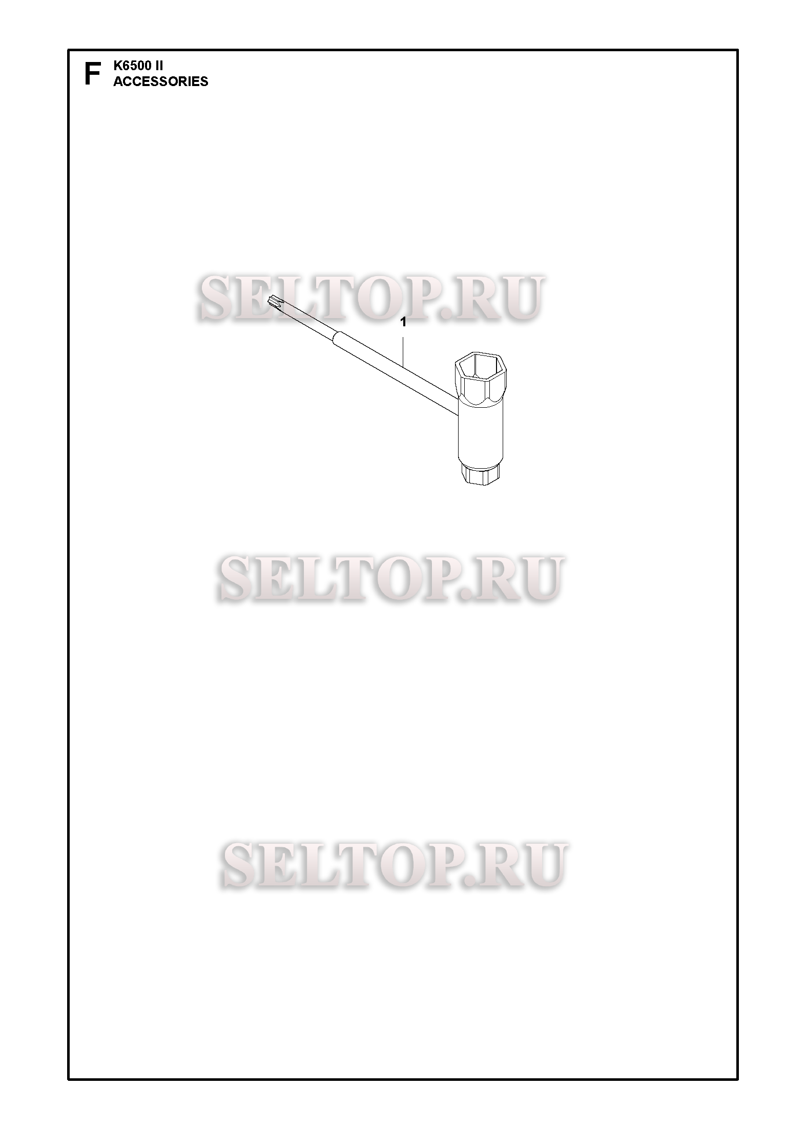 Аксессуары для резчика Husqvarna K6500 II (с 2016-06)