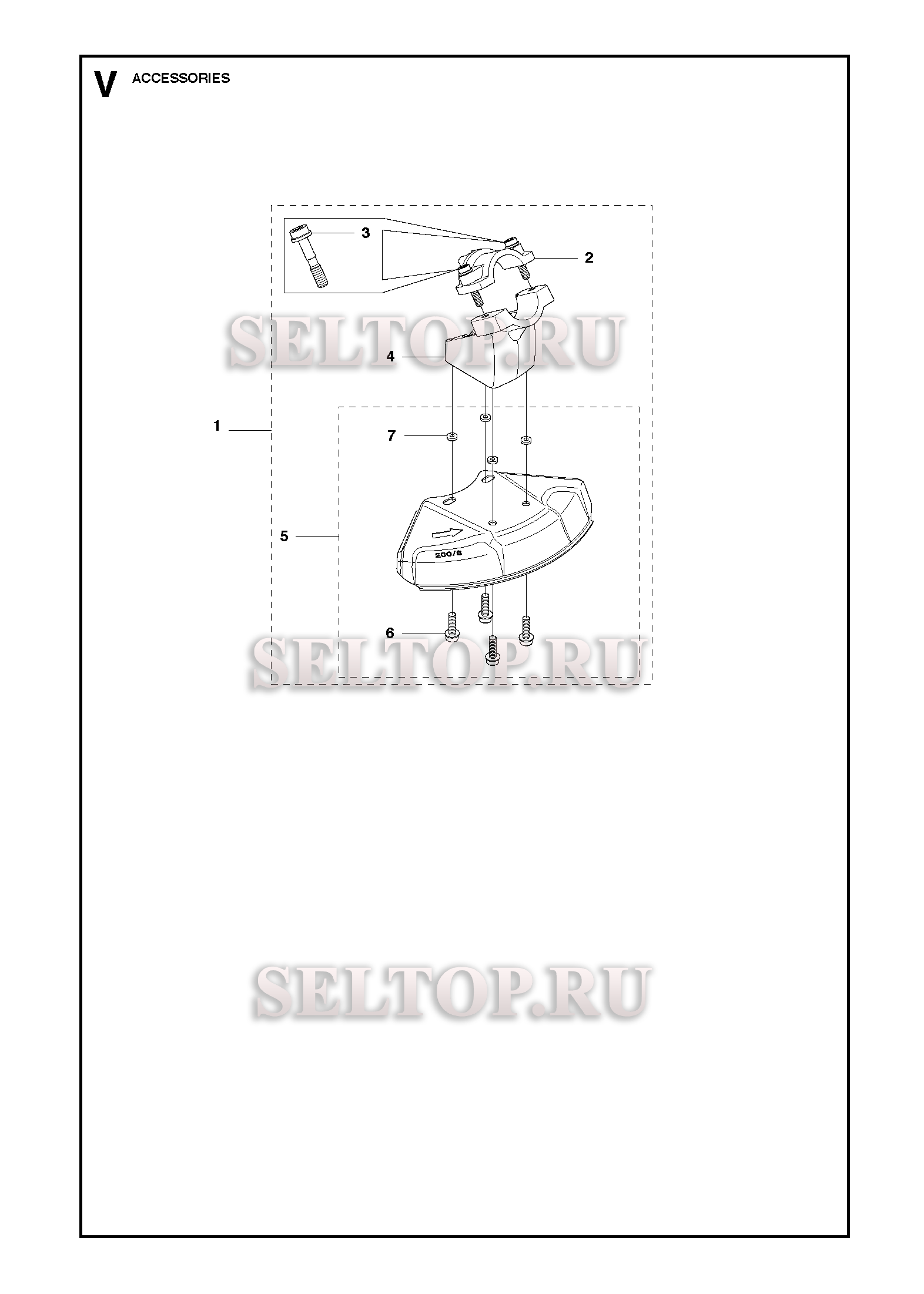 Аксессуары для триммера Husqvarna 235 R (c 2014-12)