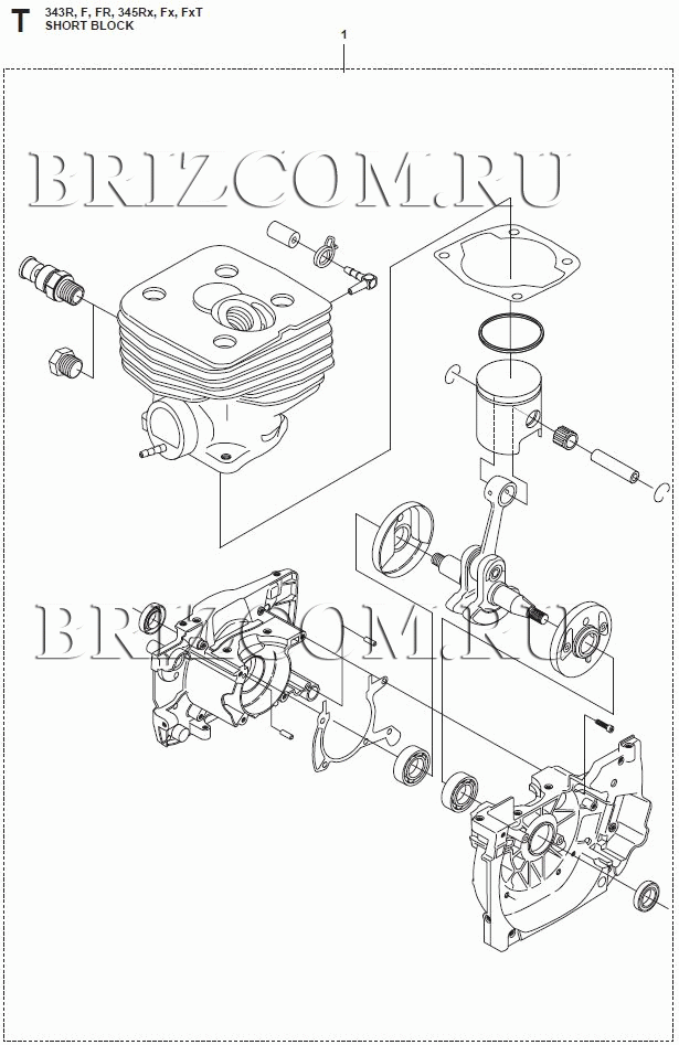 Ремонтный блок для 343R
