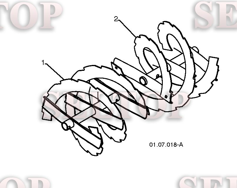 Крыльчатка, редуктор для Хускварна 10527 SBB (артикул модели 96193003600) (с 2008-10) (схема 3)
