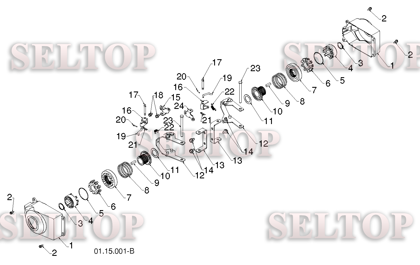 Колеса для Хускварна 11524 E (артикул модели 96193007400) (с 2011-06)