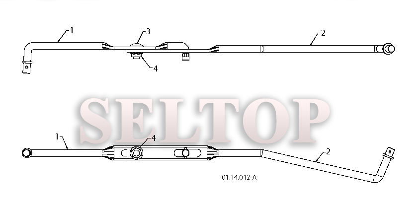 Ручка для Хускварна 11527 SB (артикул модели 96193006400) (с 2010-06) (схема 4)