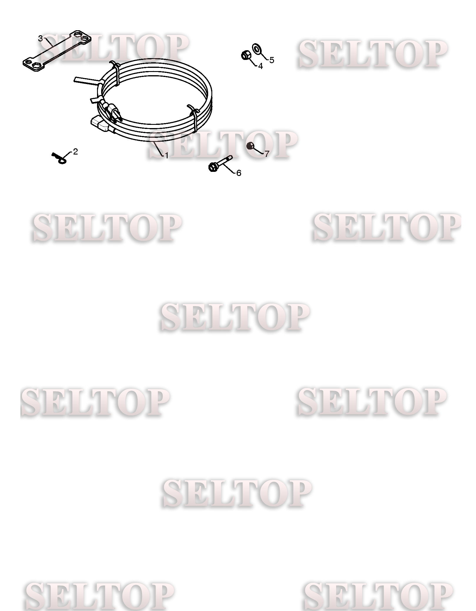 Сменные комплекты для Хускварна 12524 SB (артикул модели 96193004600) (с 2009-09)