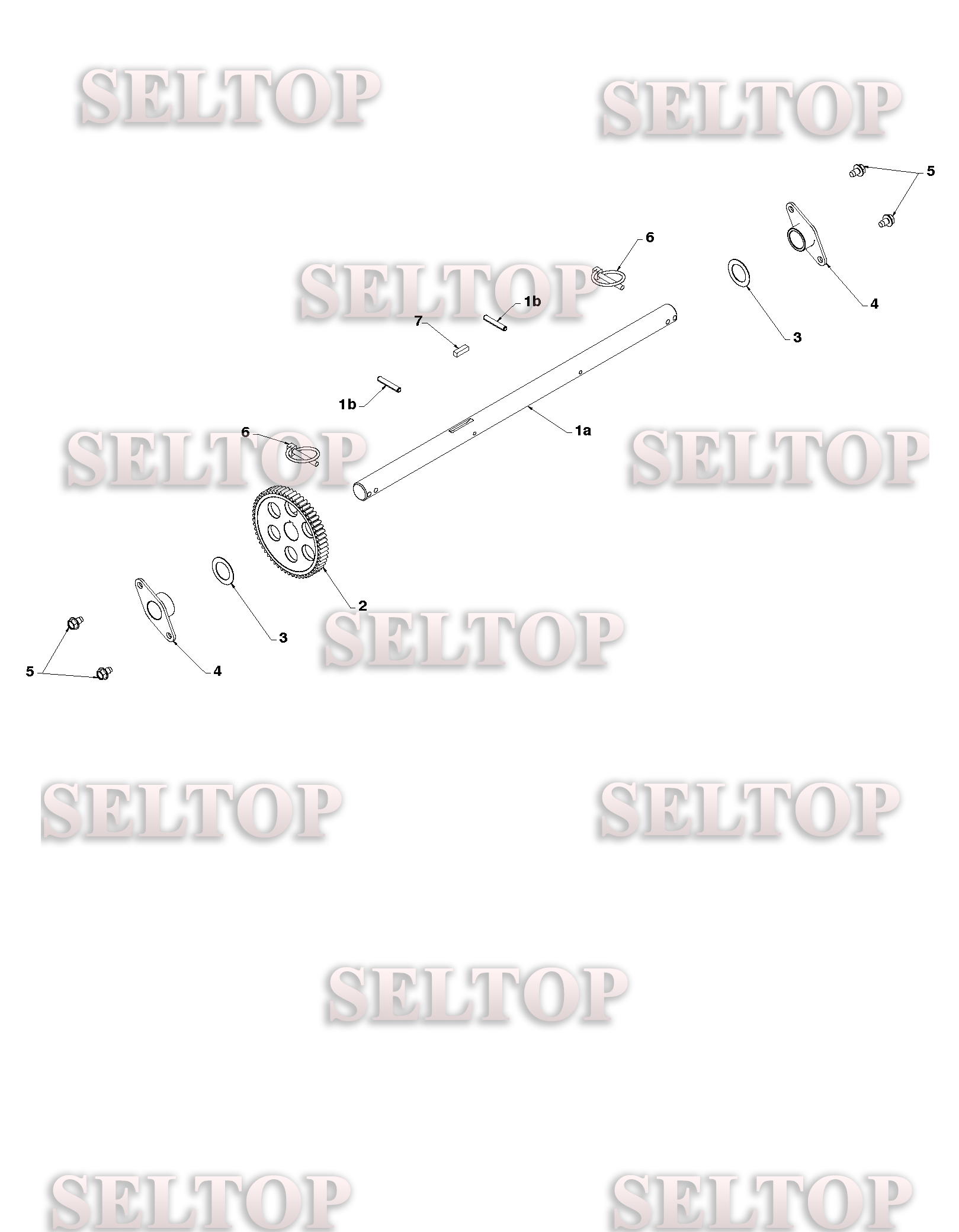 Привод для Хускварна 12524 SB (артикул модели 96193004600) (с 2009-09) (схема 2)