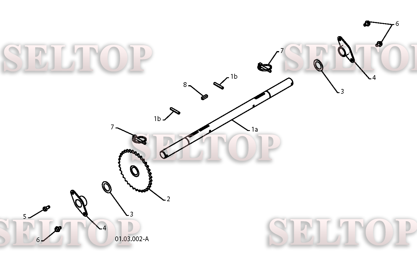 Привод для Хускварна 12527 HV (артикул модели 96193005300) (с 2010-06)