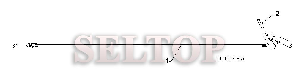 Панель управления, привод разгрузочного желоба для Хускварна 14527 E (артикул модели 96193007500) (с 2011-06) (схема 4)