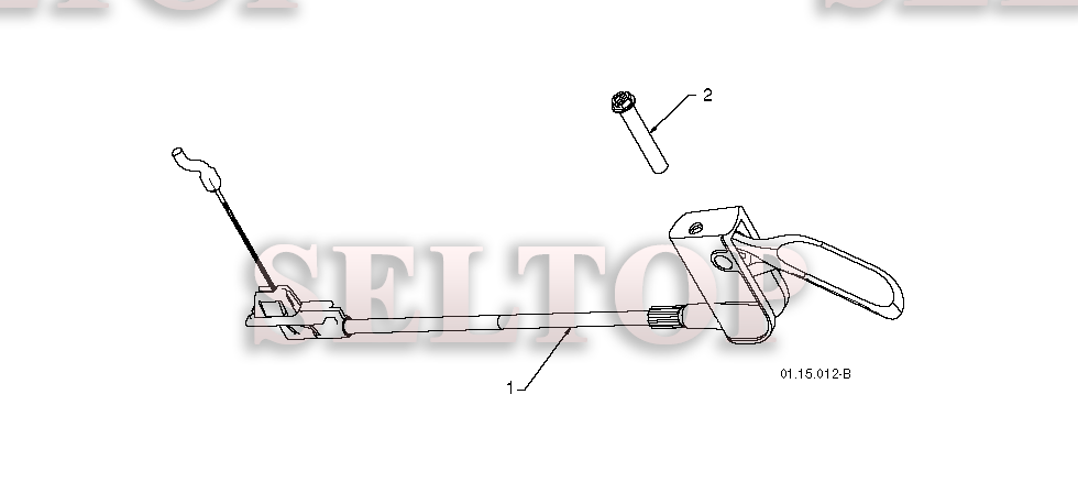 Панель управления, привод разгрузочного желоба для Хускварна 14527 XLS (артикул модели 96193006101) (с 2010-08) (схема 3)