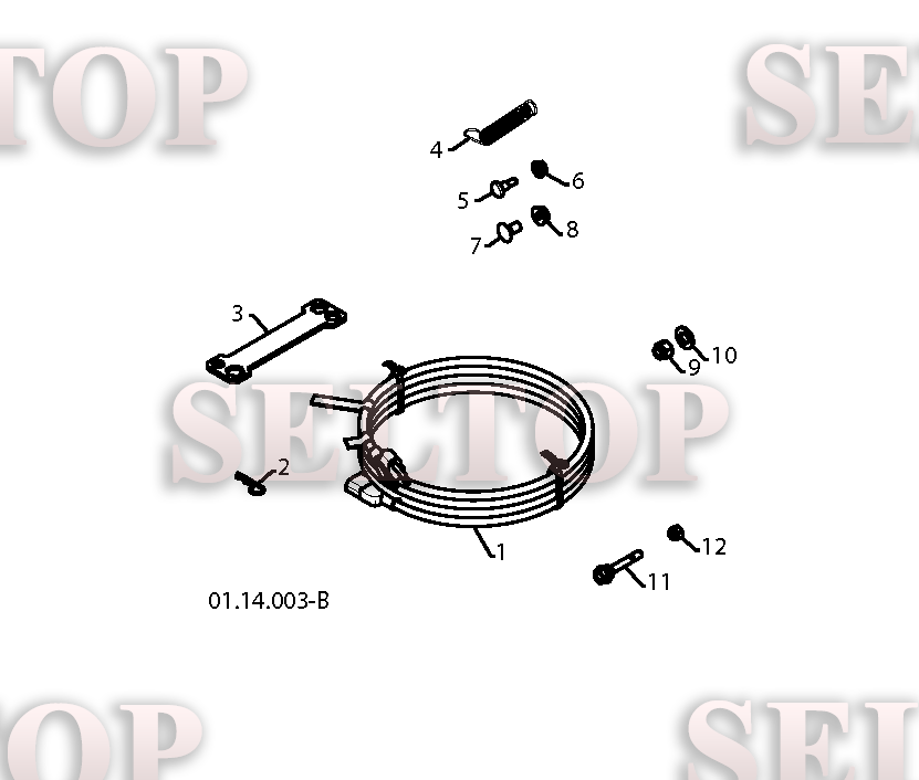 Аксессуары для Хускварна 16527 EXLT (артикул модели 96193008500) (с 2011-08)
