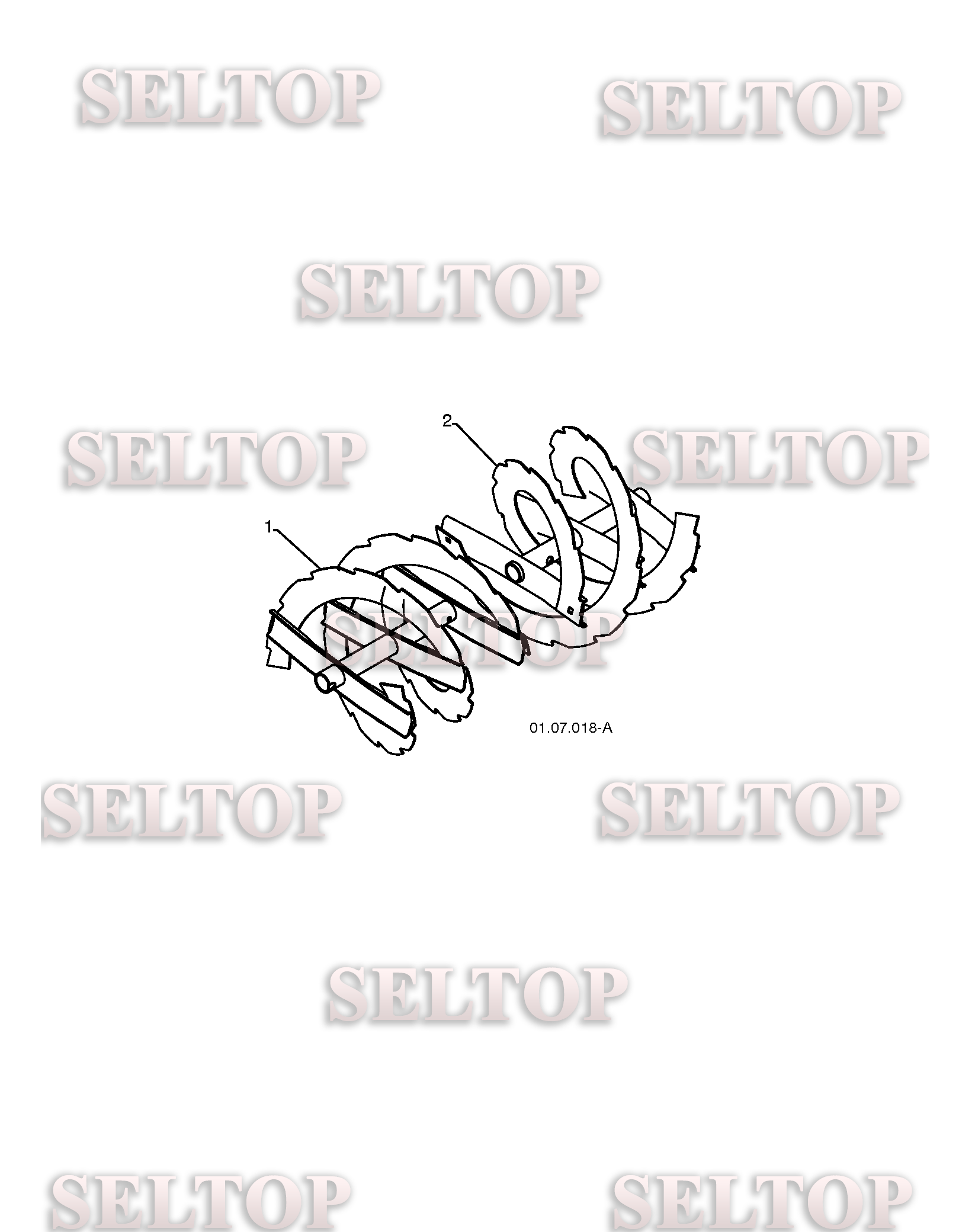 Крыльчатка, редуктор для Хускварна 1827 SB (артикул модели 96193004701) (с 2009-09) (схема 2)