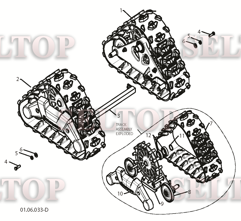 Колеса для Хускварна 1830 EXLT (артикул модели 96193007802) (с 2012-06)