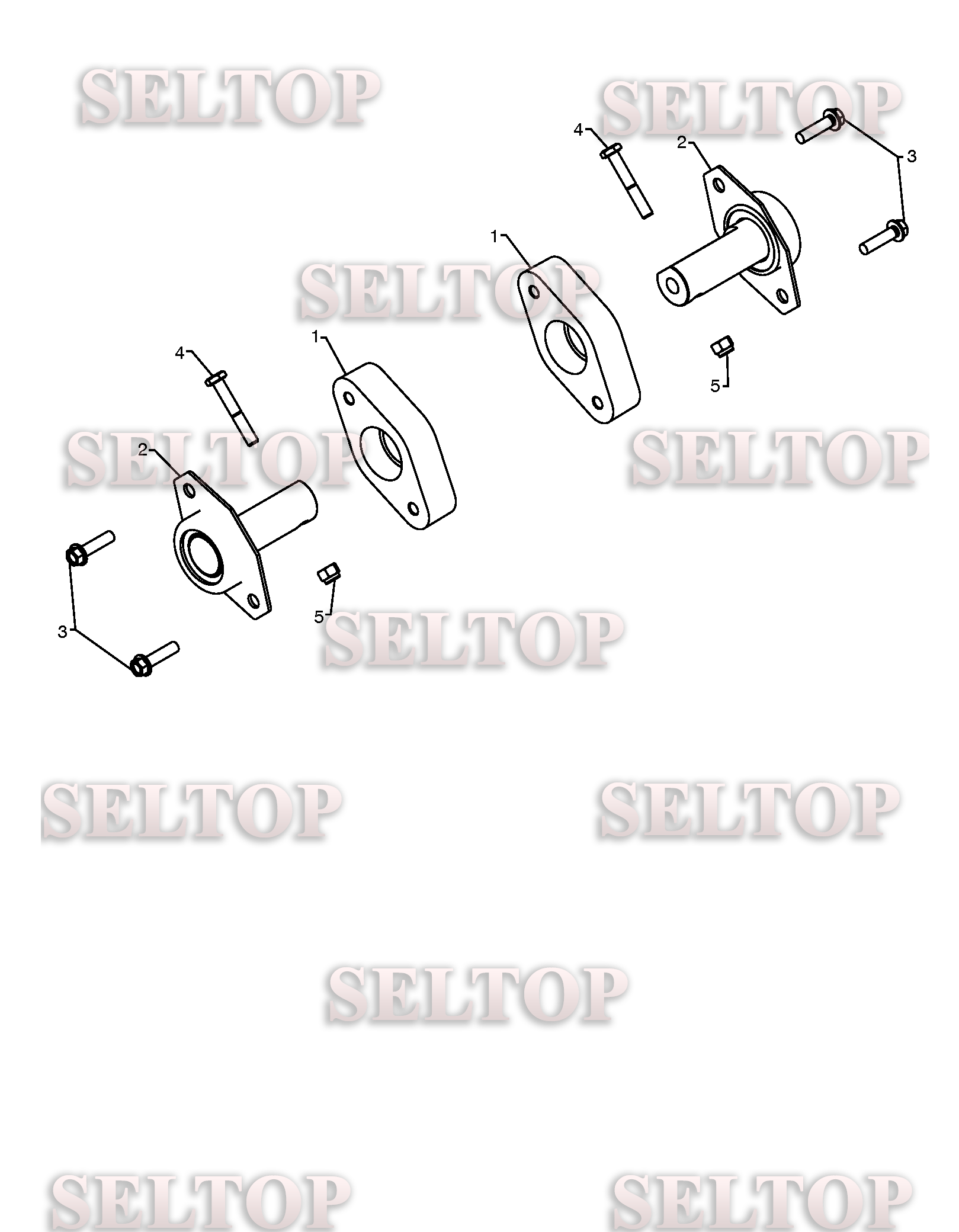 Крыльчатка, редуктор для Хускварна 1830 SB (артикул модели 96193005700) (с 2010-04) (схема 2)