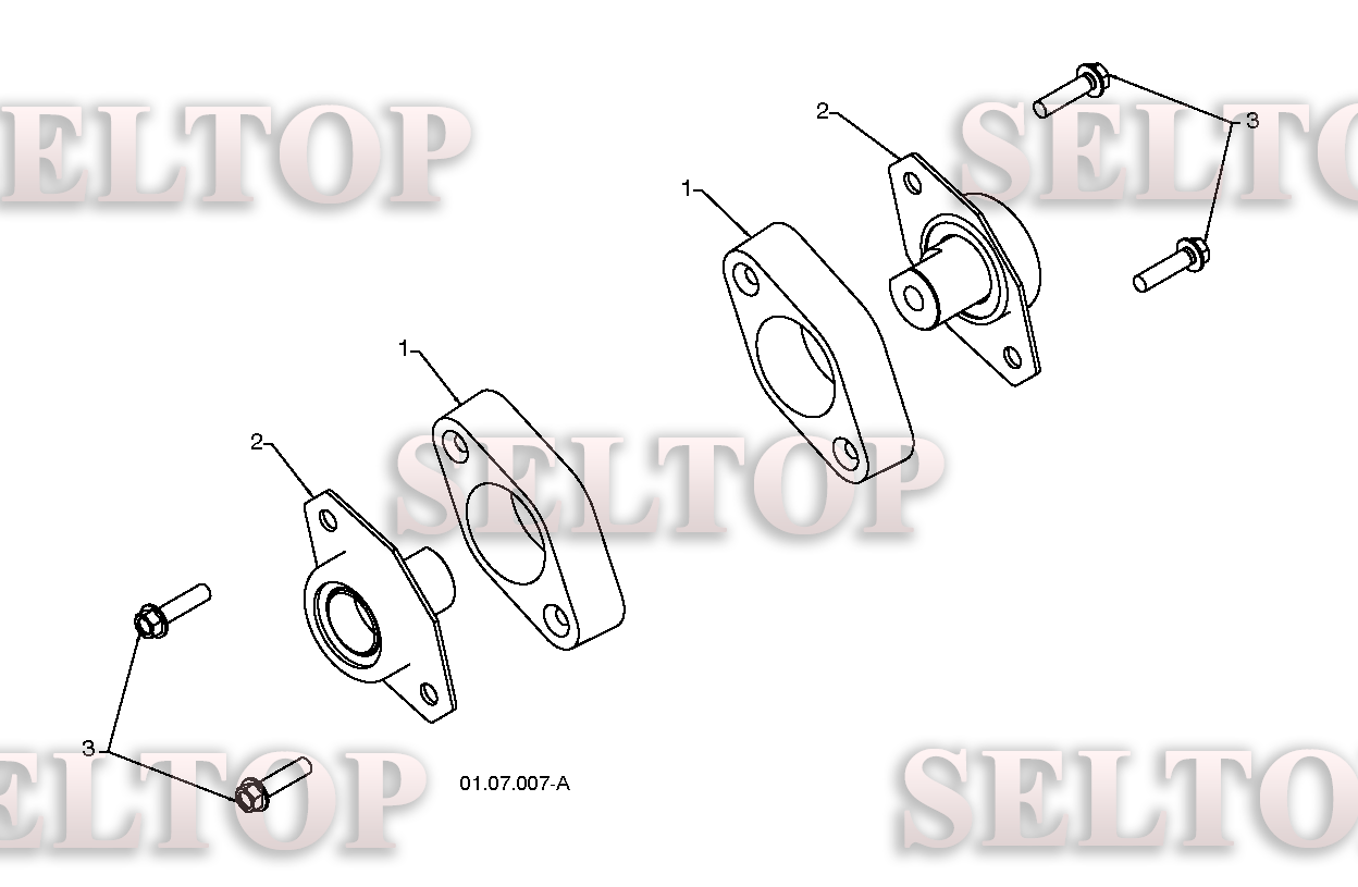 Крыльчатка, редуктор для Хускварна 9027 STE (артикул модели 96191001803) (с 2008-02) (схема 2)