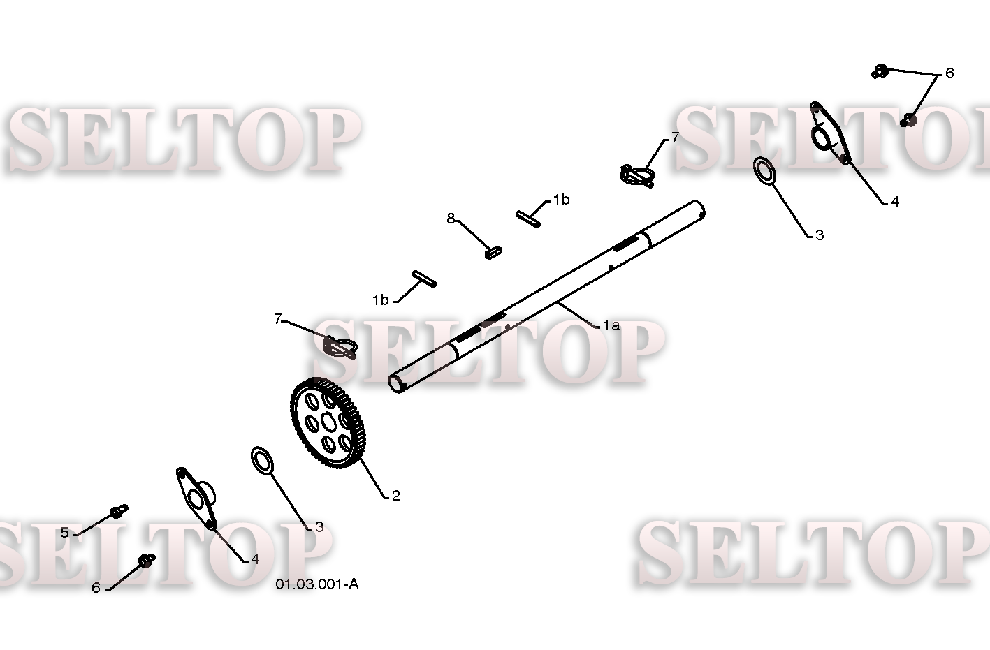Привод для Хускварна 9027 STE (артикул модели 96191001803) (с 2008-02) (схема 2)