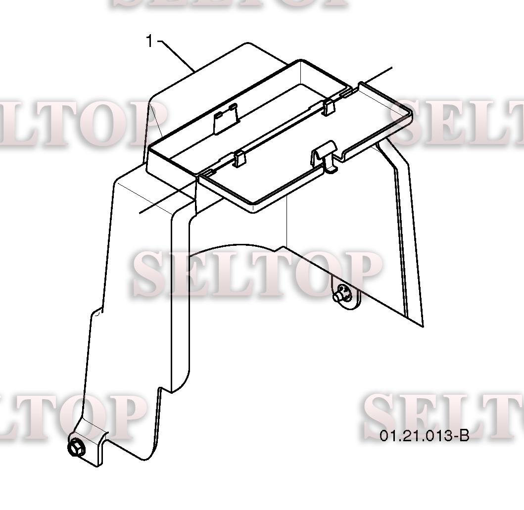Крышка для Хускварна 924 HV (артикул модели 96193005200) (с 2010-04)