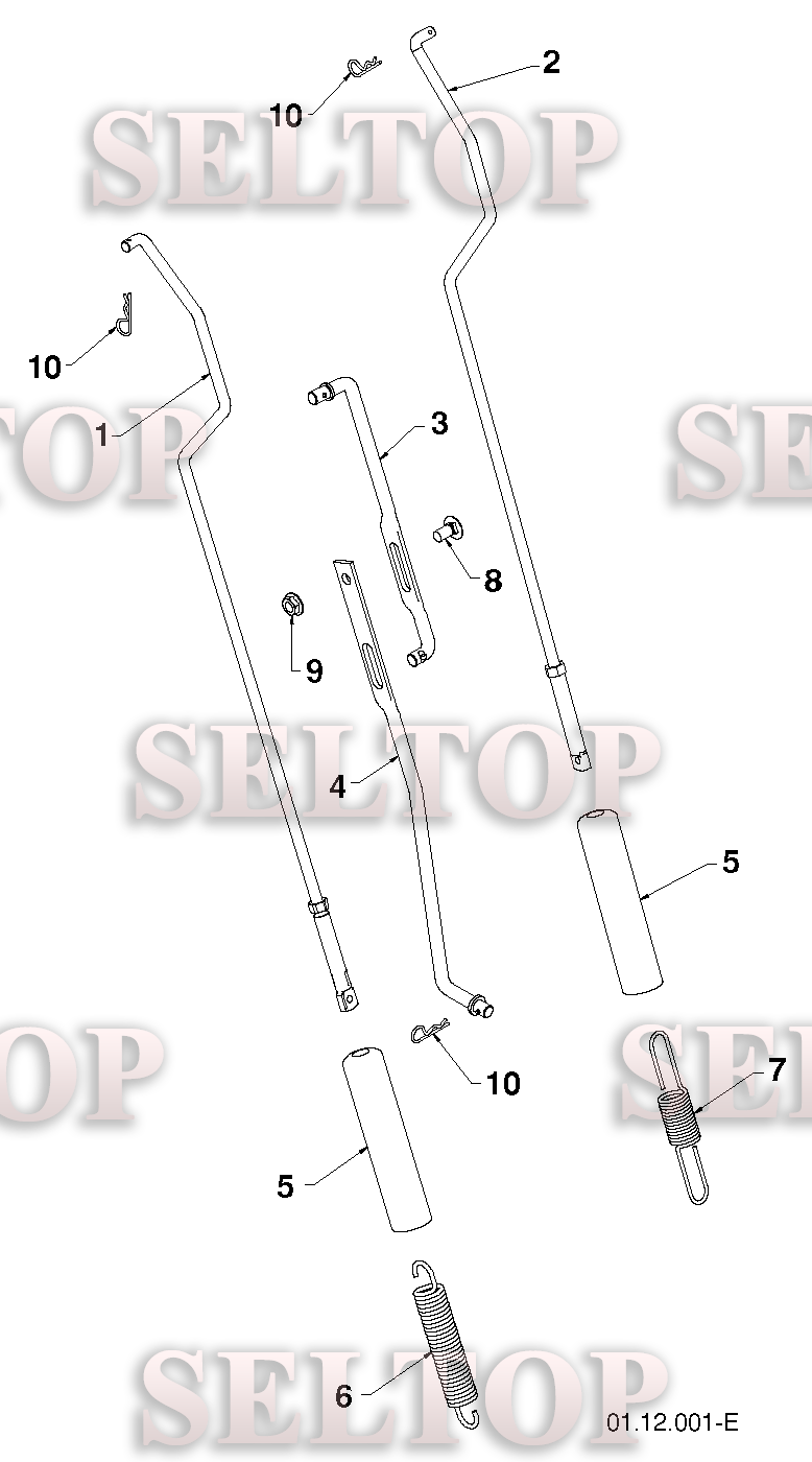 Ручка для Хускварна 924 HV (артикул модели 96193007900) (с 2011-07) (схема 3)