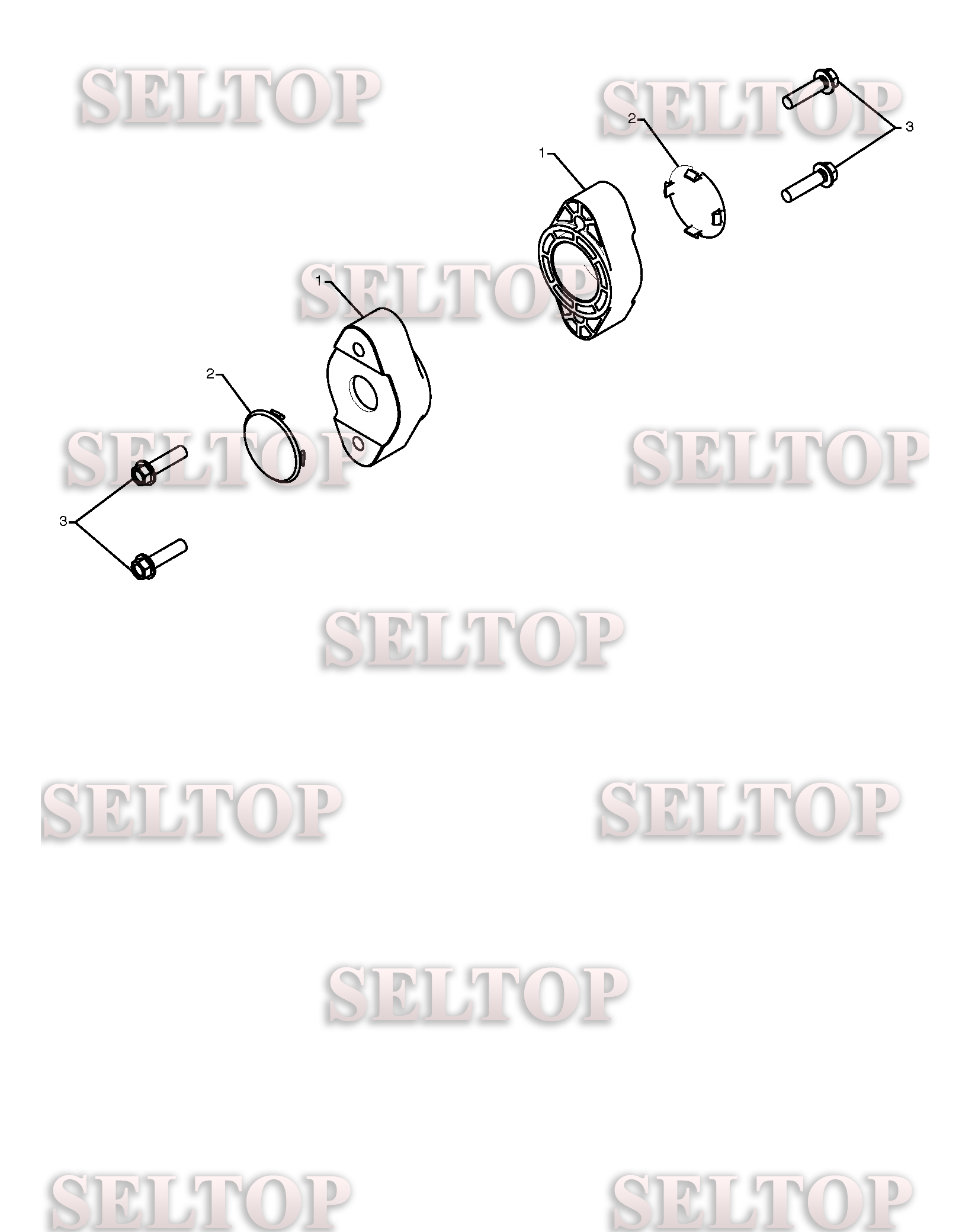 Крыльчатка, редуктор для Хускварна 924 SB (артикул модели 96193004501) (с 2009-08) (схема 3)