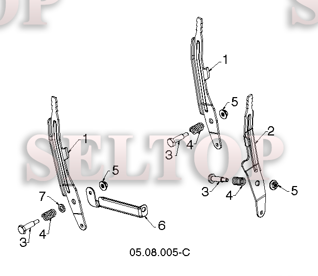 Панель управления, привод разгрузочного желоба для Хускварна ST 224P (артикул модели 96193012203) (с 2018-04) (схема 7)