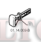 Аксессуары для Хускварна ST 224 (артикул модели 96191008703) (с 2017-05) (схема 1)