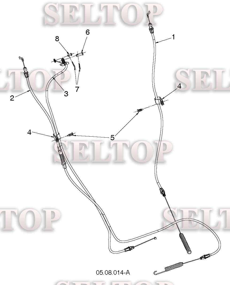 Панель управления, привод разгрузочного желоба для Хускварна ST 227P (артикул модели 96191008803) (с 2017-05) (схема 9)