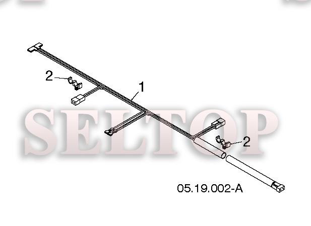 Панель управления, привод разгрузочного желоба для Хускварна ST 230P (артикул модели 96193010102) (с 2015-04) (схема 9)