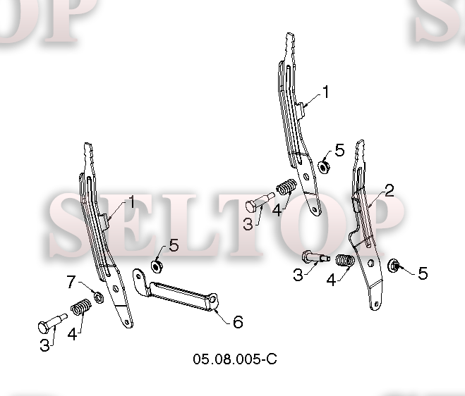 Панель управления, привод разгрузочного желоба для Хускварна ST 230P (артикул модели 96193010104) (с 2017-04) (схема 6)