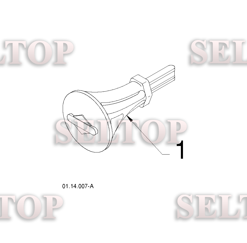 Аксессуары для Хускварна ST 268EPT (артикул модели 96191005001) (с 2012-10) (схема 1)